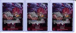 (3) Lot 2025 One Piece Shanks 25-26 Event Pack Championship #P-083 - Image 1