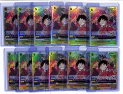 (12) Lot 2024 One Piece 500 Years in the Future Monkey D. Luffy #OP07-109 SR - Image 1