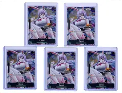 (5) Lot 2025 One Piece Event Pack Vol. 6 Carrot 25-26 Championship #P-070 - Image 1
