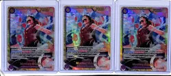 (3) Lot 2025 One Piece Anime 25th Collection EB-02 Monkey D. Luffy #EB02-061 - Image 1