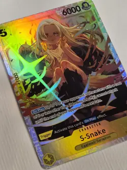 One Piece S-Snake OP08-112 Two Legends Super Rare Foil Character Card 6000 Power - Image 4