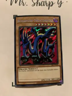 SCHLANGE-NACHTDRACHE -SRL-DE103 DEUTSCH Yu-Gi-Oh! CARD SECRET RARE HOLO KONAMI** - Image 3