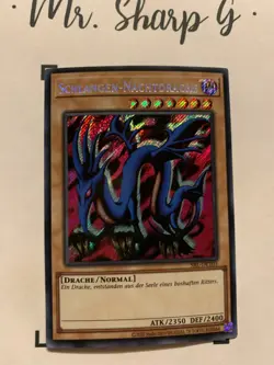 SCHLANGE-NACHTDRACHE -SRL-DE103 DEUTSCH Yu-Gi-Oh! CARD SECRET RARE HOLO KONAMI** - Image 4