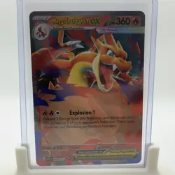 Pokemon Card - Mega Charizard Y ex 022/217 Ascended Heroes Double Rare Near Mint - Image 1