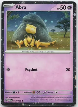 Abra - (Cosmos Holo) Holo Promo Miscellaneous Cards & Products 063/165 NM - Image 1