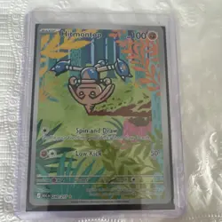 Pokemon Hitmontop 240/217 ASC Basic Card 100 HP 50 Attack English - Image 1