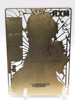 Goddess Story - Gold Metal Waifu Card - Ganyu - NUMBERED 152/200 - Image 2