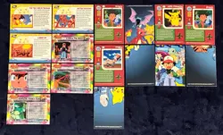1999 Topps Pokemon TV Animation Card Lot of 16 - TV4 Brock Holo End of Race Holo - Image 2