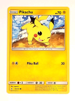Pikachu - 54/214 - Common - Unbroken Bonds - Near Mint - Pokemon Card_71 - Image 1