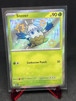 Snover (Shiny) Paldean Fates 100/091 Shiny Rare Pokemon Card NM - Image 1