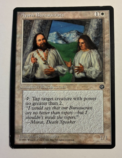 MTG Homelands Aysen Bureaucrats 3A LP Common - Image 1