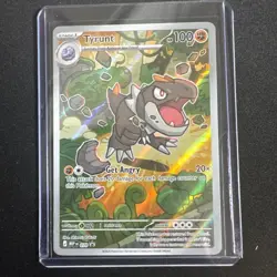 Tyrunt 070 Promo Card SEALED Prefect Order Etb Promo Full Art NM - Image 1