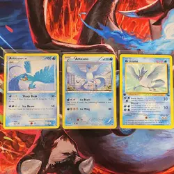 Nintendo Pokemon TCG lot Vintage Articuno 3 cards 1st edition - Image 1