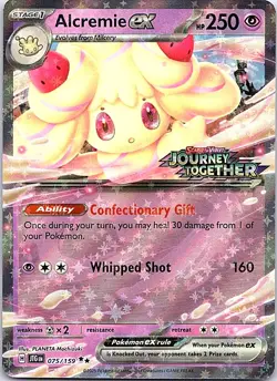 Alcremie ex (Journey Together Stamped) Holo Double Rare Miscellaneous Cards & Pr - Image 1