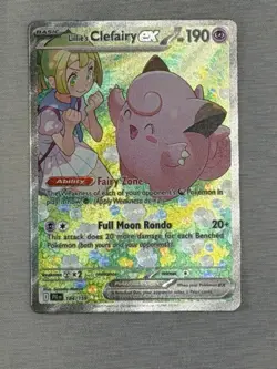 Lillies Clefairy EX Secret Illustration Card 184/159 Sir Journey Together - Image 1