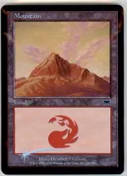 Mountain (346) - Onslaught - 346 - Foil HP - Image 1