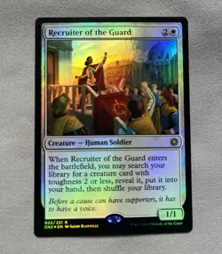 Recruiter of the Guard Conspiracy: Take the Crown Foil Mtg Magic The Gathering! - Image 1