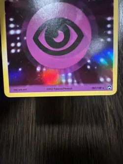 Pokemon TCG Psychic Energy Power Keepers Holo Rare Card 107/108 Near Mint - Image 5