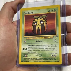 Pokemon TCG - Sunkern 83/105 Neo Destiny Regular Unlimited - NM Vintage Common - Image 2