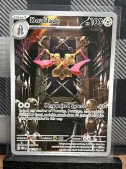 Pokemon TCG: Doublade EX 98/88, (FULL ART) Perfect Order _ HOLO - Image 1