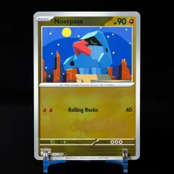 Nosepass 037/088 - Reverse Holo - Pokemon TCG: Perfect Order - English NM - Image 1