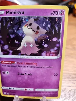Mimikyu 081/189SWSH03: Darkness Ablaze Holo 2020 Pokemon TCG LP - Image 3