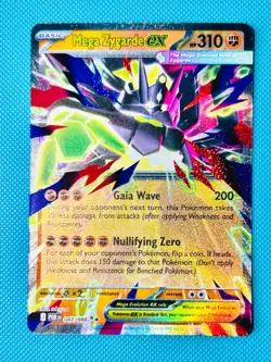 Mega Zygarde Ex 047/088 Double Rare Perfect Order Pokemon TCG NM - Image 1