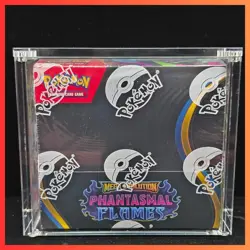 ✨Pokemon Mega Evolution Phantasmal Flames Booster SEALED w/ Acrylic - MINTY🔥🤌 - Image 1