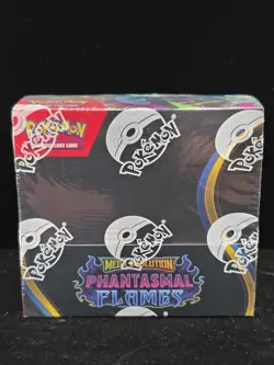 ✨Pokemon Mega Evolution Phantasmal Flames Booster SEALED w/ Acrylic - MINTY🔥🤌 - Image 2