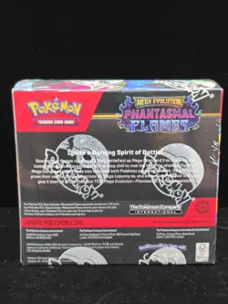 ✨Pokemon Mega Evolution Phantasmal Flames Booster SEALED w/ Acrylic - MINTY🔥🤌 - Image 4