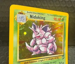 Nidoking Base Set 2 11/130 Holo Rare Pokemon TCG - Image 2