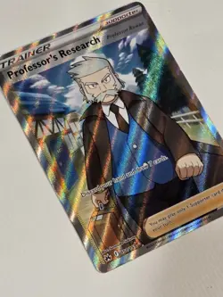 Professor's Research Full Art Trainer Ultra Rare Pokemon Crown Zenith 150/159 NM - Image 3