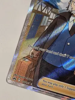 Professor's Research Full Art Trainer Ultra Rare Pokemon Crown Zenith 150/159 NM - Image 5