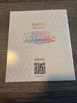 Pokemon TCG Prismatic Evolutions ETB Player's Guide Manual Book - Image 2