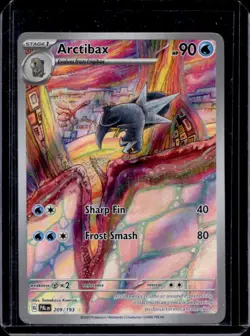 2023 Pokemon SV Paldea Evolved Arctibax Illustration Rare #209/193 - Image 1