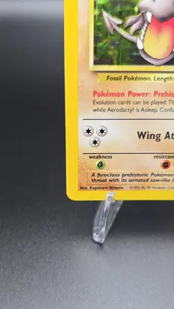 Aerodactyl ✨Pokemon 1999 Fossil Holo Rare 1/62 (NM) - Image 4