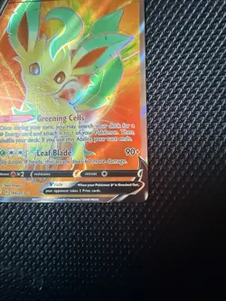 The Pokemon Company Leafeon V 166/203 Evolving Skies Ultra Rare Full Art Holo EN - Image 4
