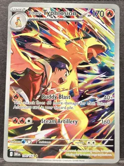 Pokemon TCG Ethan’s Typhlosion 190/182 SV10: Destined Rivals IR Near Mint - Image 1