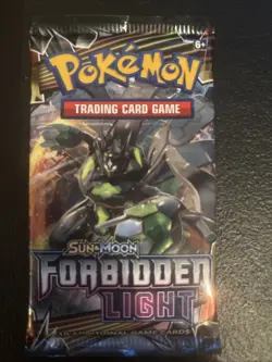 Pokemon TCG Sun & Moon Forbidden Light Pack Brand New Sealed Unweighed - Image 1