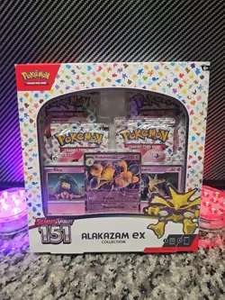 2x Alakazam Ex Collection Box Scarlet & Violet 151 Pokemon 2023 Sealed 🔥🔥 - Image 4