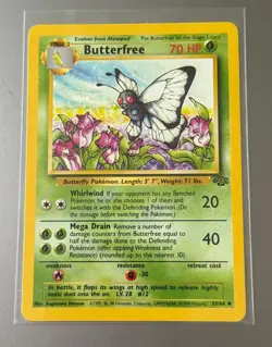 Pokemon Jungle Butterfree 33/64, NM-MT - Image 1