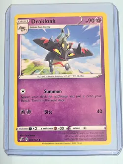 2020 Drakloak 90/192 - Rebel Clash - NM/MINT Pokemon TCG - Image 2
