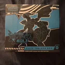 Pokemon TCG Scarlet & Violet Black Bolt Elite Trainer Box ETB **NEW AND SEALED** - Image 1