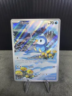 Piplup 098/094 Me02: Phantasmal Flames Pokemon TCG Illustration Rare English NM - Image 2