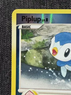 Pokemon Piplup 71/100 Majestic Dawn 2008 Reverse Holo Common 60 HP - Image 4