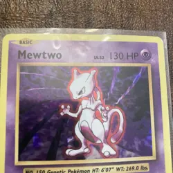 Pokemon Mewtwo 51/108 Evolutions Holo Rare Basic 130 HP Psychic Pokemon TCG - Image 4