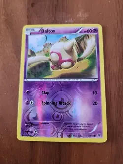 Pokemon TCG Baltoy Ancient Origins 31/98 Reverse Holo Common - Image 1