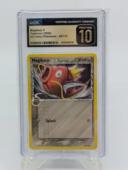 Magikarp 2006 Pokemon EX Holon Phantoms 69/110 CGC PRISTINE 10 - Image 1