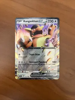 Kangaskhan EX #115/165 (S&V: Pokemon 151) - Pokemon TCG - Double Rare - M/NM - Image 1