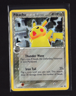 2006 POKEMON BLACK STAR PROMOS PIKACHU 035 HOLO FOIL RARE - Image 1